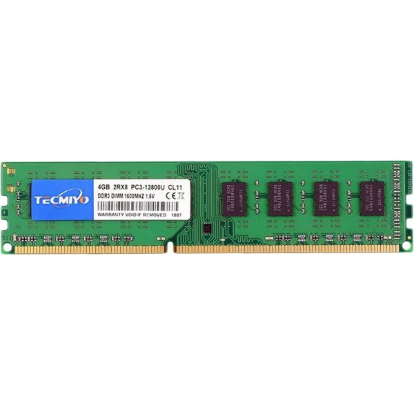 RAM Tecmiyo  PC3-12800U 4GB
