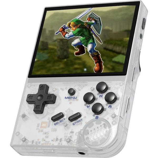 Game console Anbernic RG35XX 64 GB. Transparent