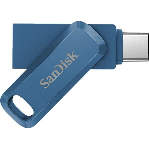 Flash drive SanDisk Ultra Dual Drive GO 64 GB. Cyan