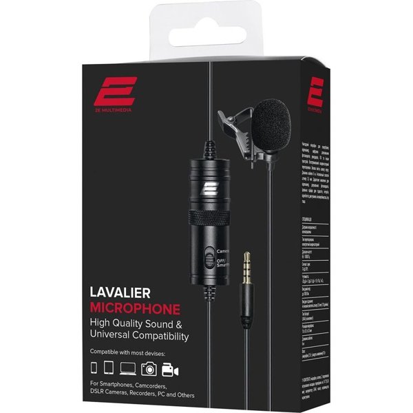 Lavalier microphone 2E  Lavalier mini jack 3,5 mm