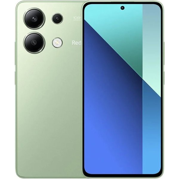 Mobile phone Xiaomi Redmi Note 13 6GB 128 GB. Mint Green