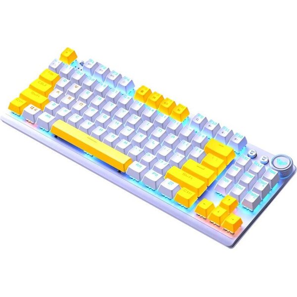 Keyboard Aula F3001 Yellow