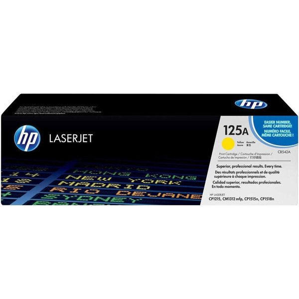 Cartridge HP 125A Yellow HP Color LaserJet CM1312, CM1312nfi, CP1518ni, CP1515n, CP1215