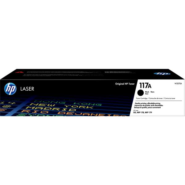 Cartridge HP  117A Black HP laser cartridges 117: 150, 179, 178
