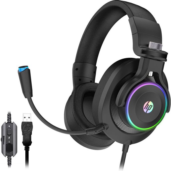 Headphones HP H500GS Black