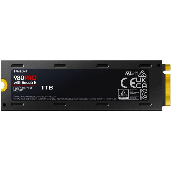 Internal SSD Samsung  980 Pro HeatSink 1 TB.