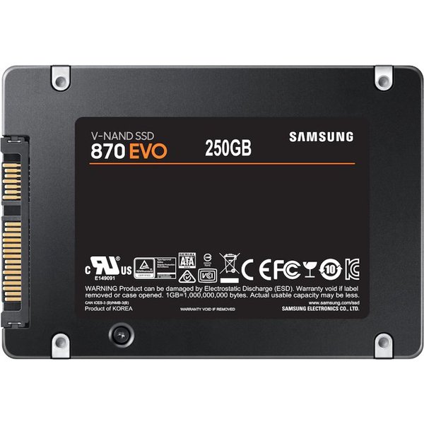 Internal SSD Samsung EVO 870 256 GB.