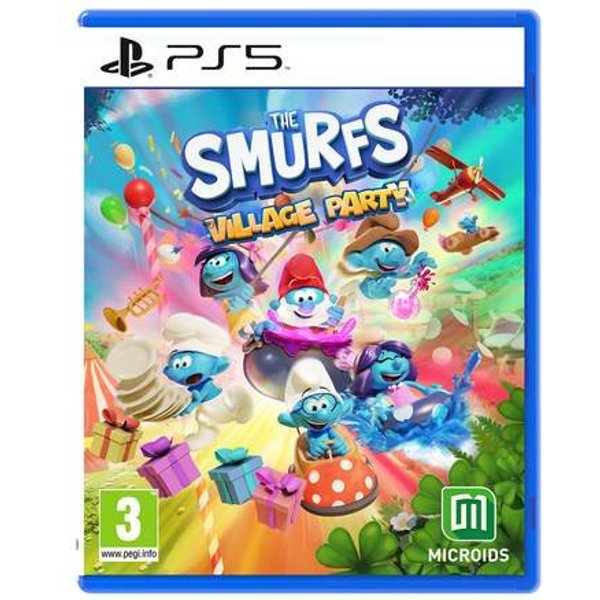 Game from Microids The Smurfs Village Party PS5
