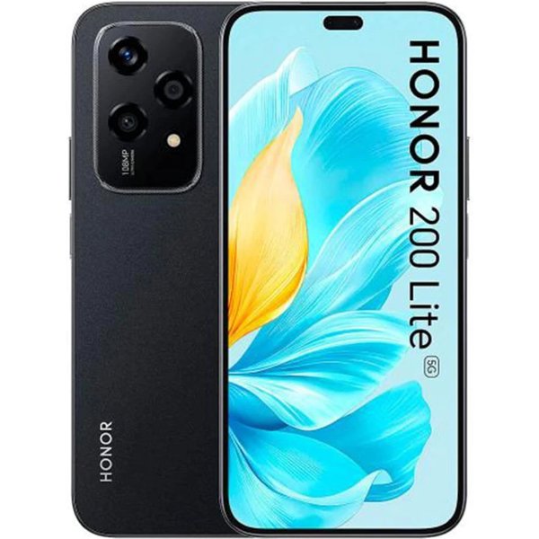 Mobile phone Honor  200 Lite 8GB 256 GB. Black
