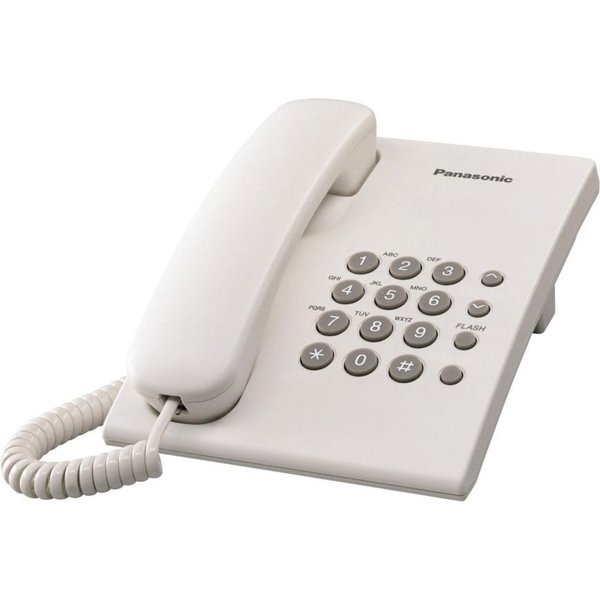 Landline phone Panasonic  KX-TS500FX White