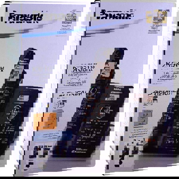 Landline phone Panasonic  KX-TG3811BX Black