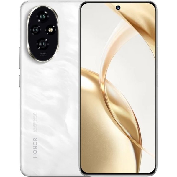 Mobile phone Honor  200 12GB 256 GB. Moonlight White