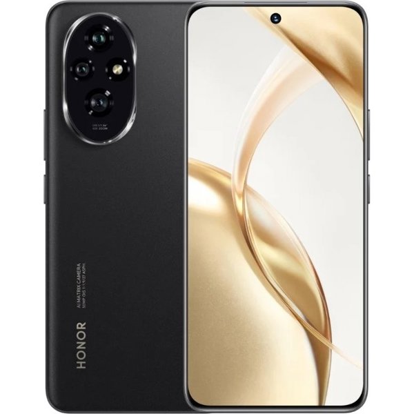 Mobile phone Honor  200 12GB 256 GB. Black