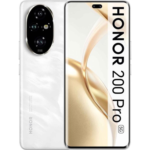 Mobile phone Honor  200 Pro 12GB 512 GB. Moonlight White