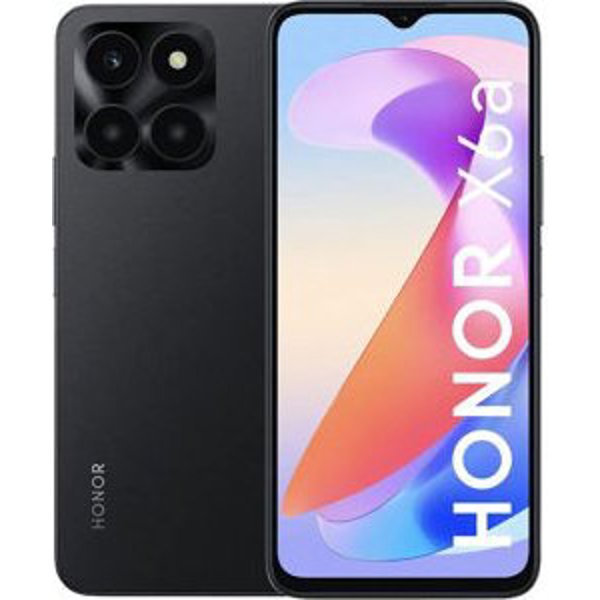 Mobile phone Honor  X6a 4GB 128 GB. Midnight black