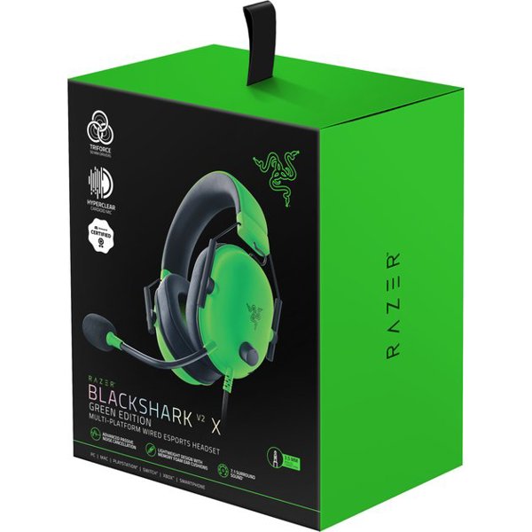 Headphones Razer  Blackshark V2 X Green