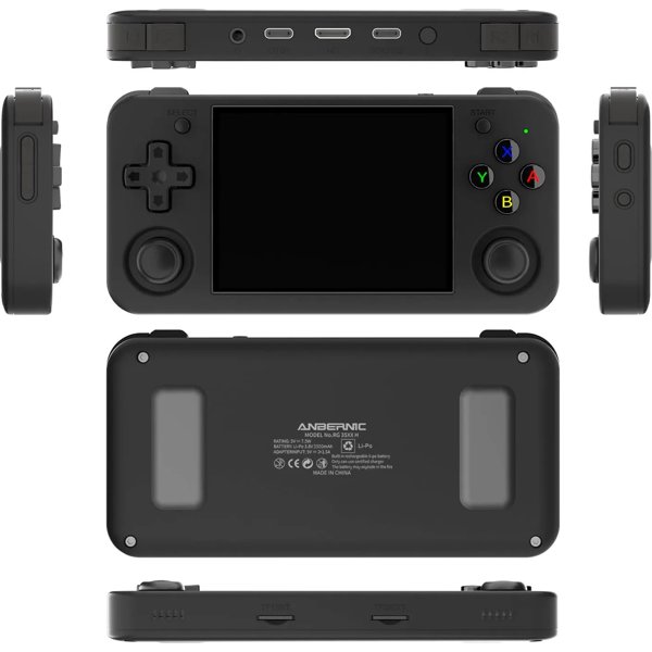 Game console Anbernic  RG35XX H 64 GB. Black