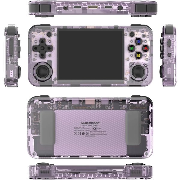 Game console Anbernic  RG35XX H 64 GB. Lavender