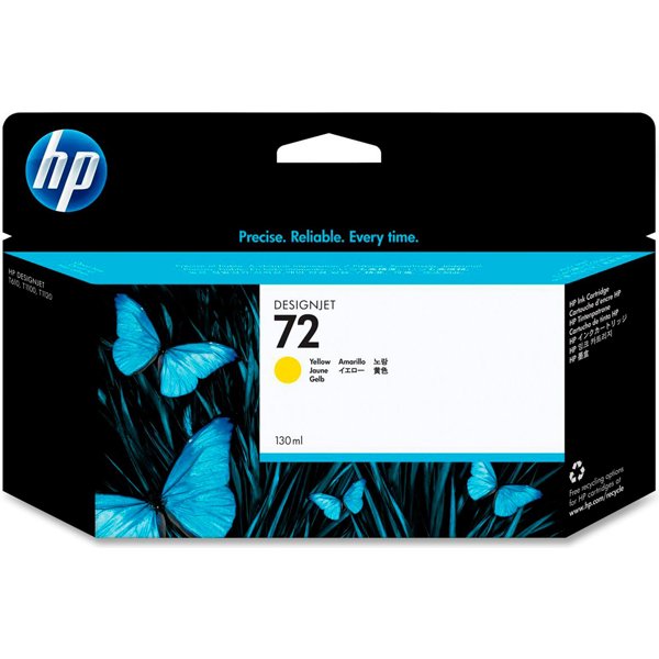 Cartridge HP 72 Yellow