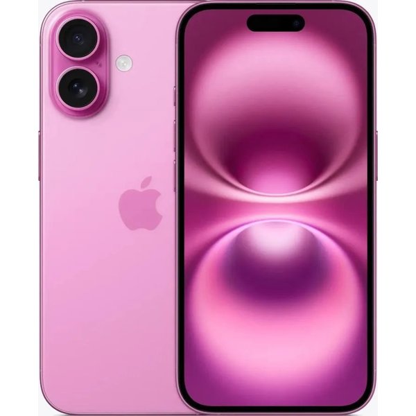 Mobile phone Apple iPhone 16 8GB 256 GB. Pink