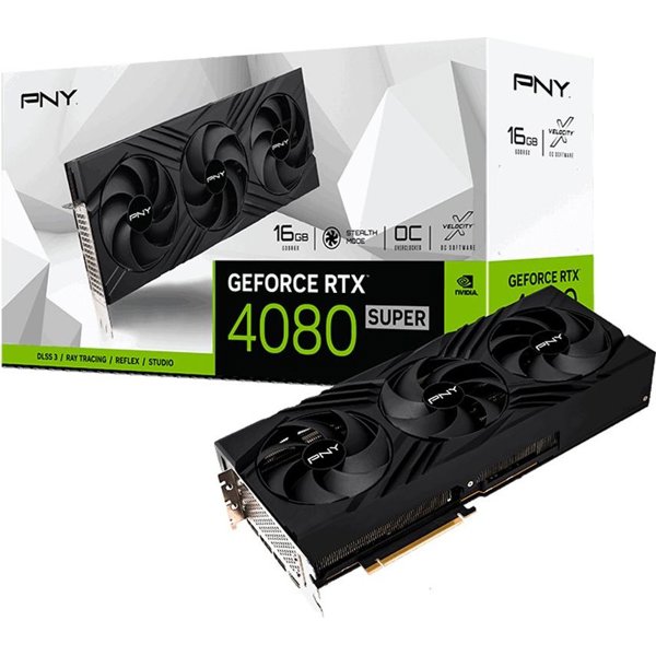 Video card PNY GeForce RTX 4080 SUPER VERTO OC 16 GB