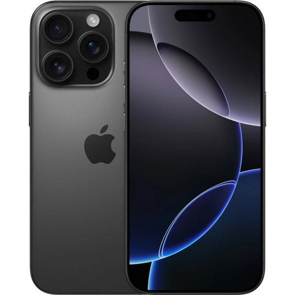 Mobile phone Apple iPhone 16 Pro Max 8GB 256 GB. Black titanium
