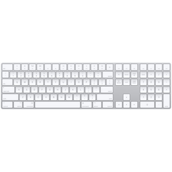 Keyboard Apple Magic Keyboard with Touch ID and Numeric keypad White