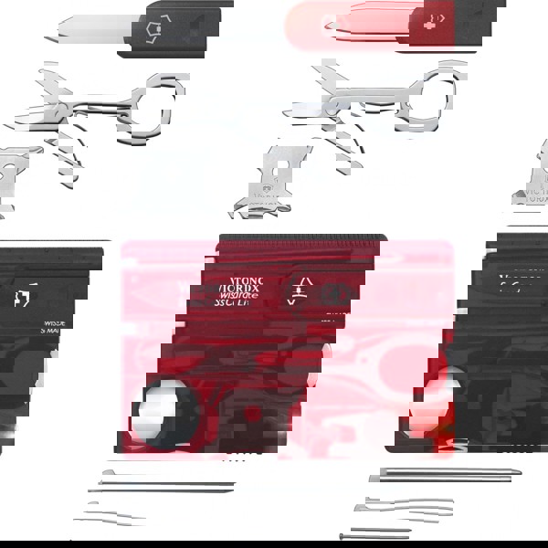 Multi-tool card Victorinox Lite Red