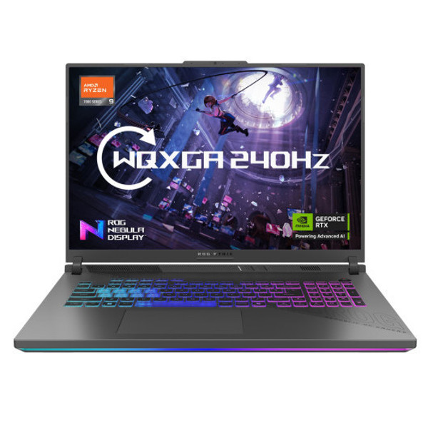Gaming laptop ASUS ROG Strix G18 NVIDIA GeForce RTX 5070 Ti Intel Core Ultra 9 275HX 16GB 1 TB.